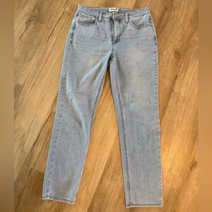 Seven7 Light Blue Straight Leg Women's Jeans